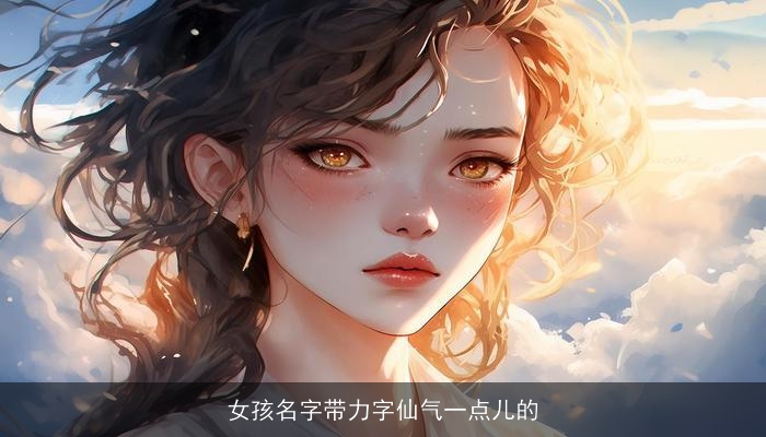 女孩名字带力字仙气一点儿的