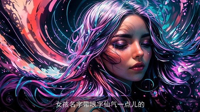 女孩名字带哏字仙气一点儿的