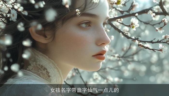 女孩名字带啬字仙气一点儿的