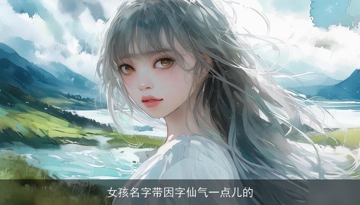 女孩名字带因字仙气一点儿的