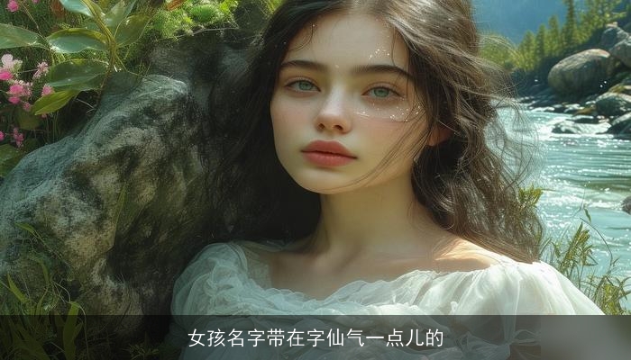 女孩名字带在字仙气一点儿的