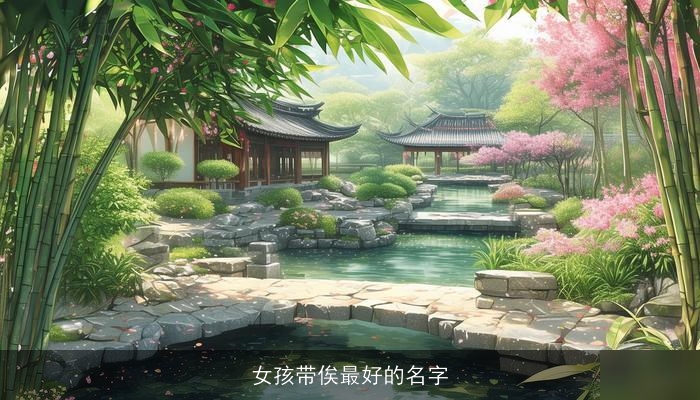 女孩带俟最好的名字