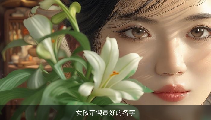 女孩带偰最好的名字