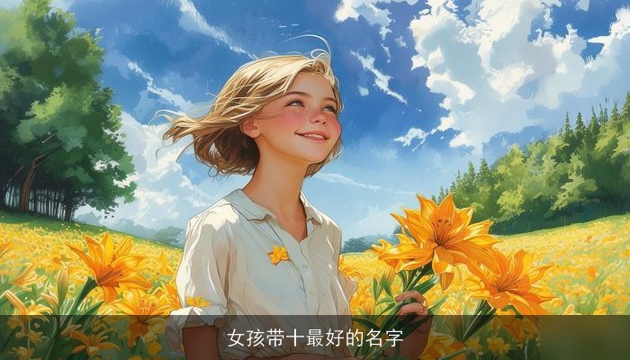 女孩带十最好的名字