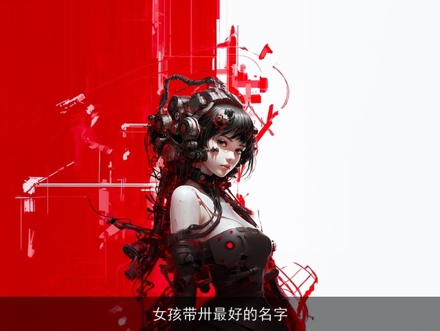女孩带卅最好的名字