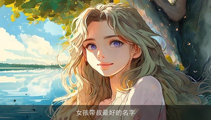 女孩带叔最好的名字