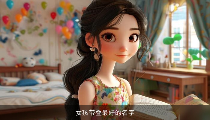 女孩带叠最好的名字