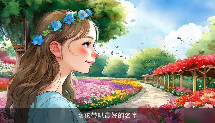女孩带叭最好的名字