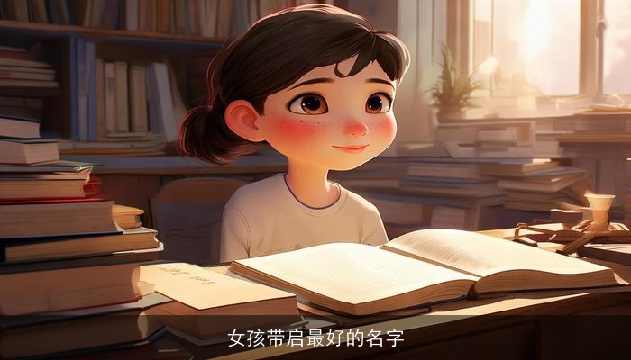 女孩带启最好的名字