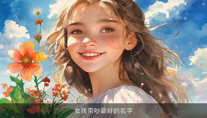 女孩带吵最好的名字