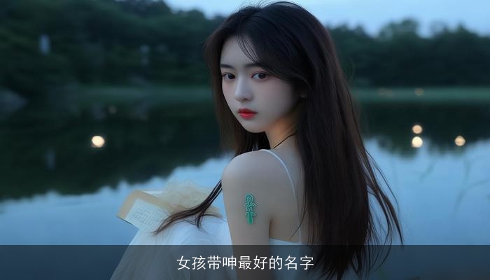 女孩带呻最好的名字