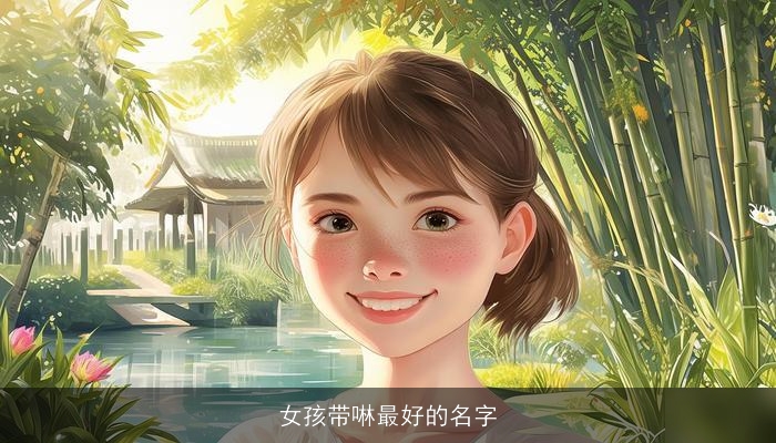女孩带啉最好的名字