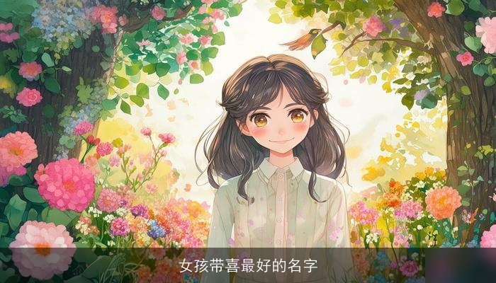 女孩带喜最好的名字