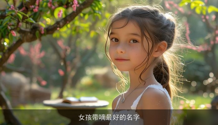 女孩带嘀最好的名字