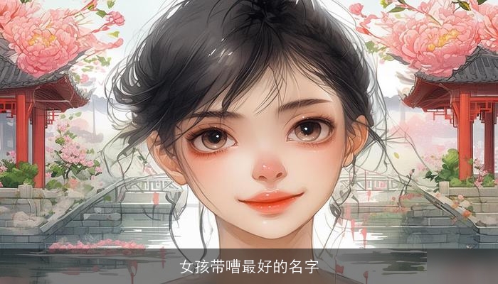 女孩带嘈最好的名字