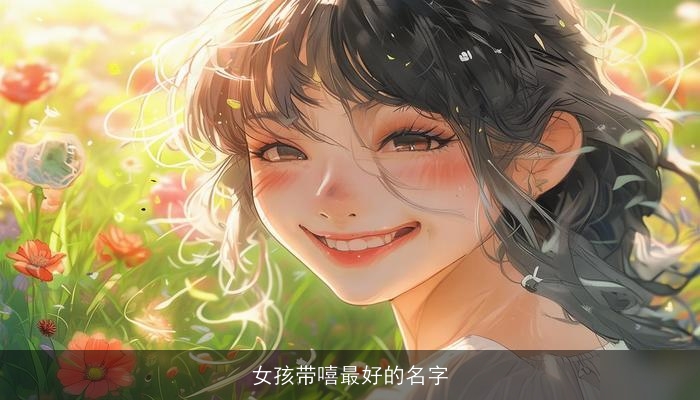 女孩带嘻最好的名字