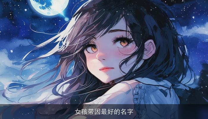 女孩带因最好的名字