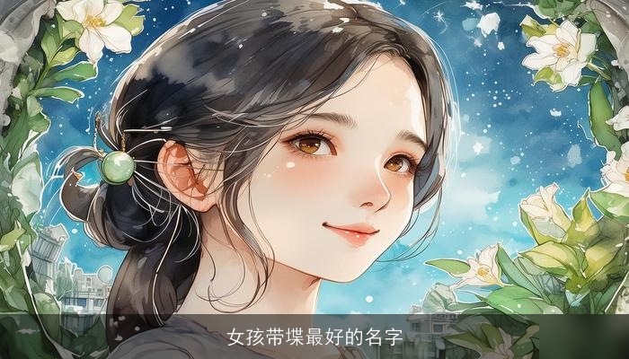 女孩带堞最好的名字