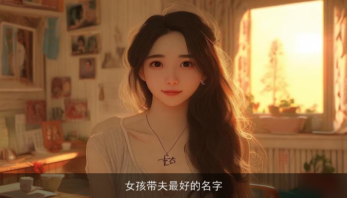 女孩带夫最好的名字