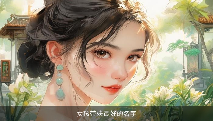 女孩带妜最好的名字