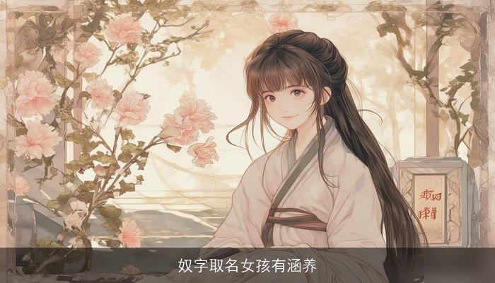 奴字取名女孩有涵养