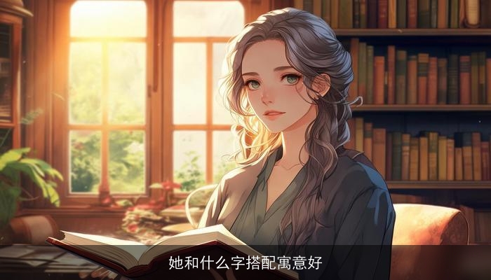她和什么字搭配寓意好