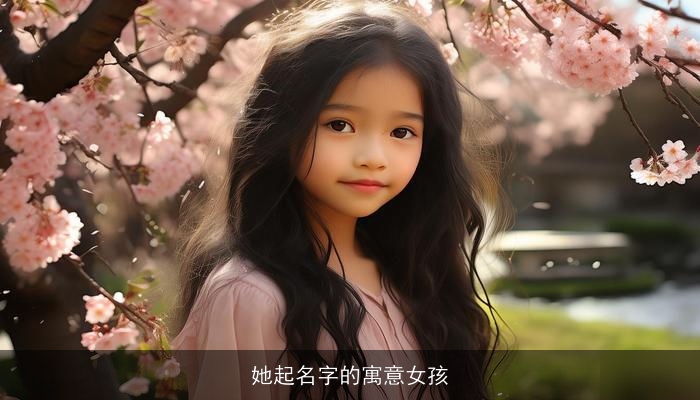 她起名字的寓意女孩