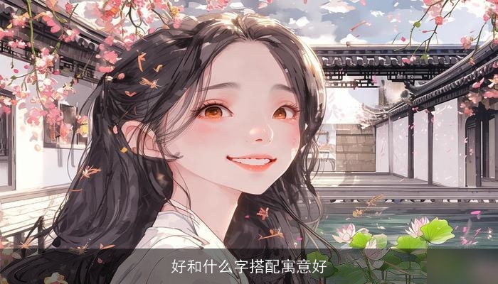 好和什么字搭配寓意好