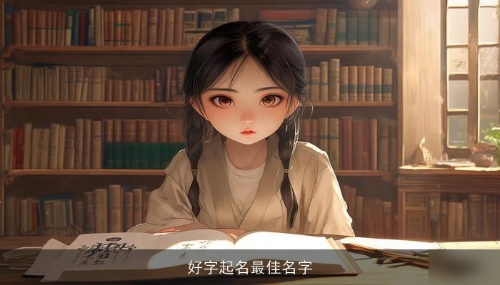 好字起名最佳名字