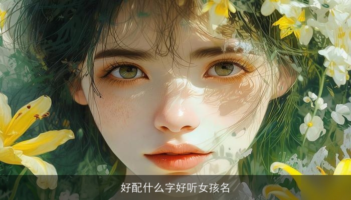好配什么字好听女孩名