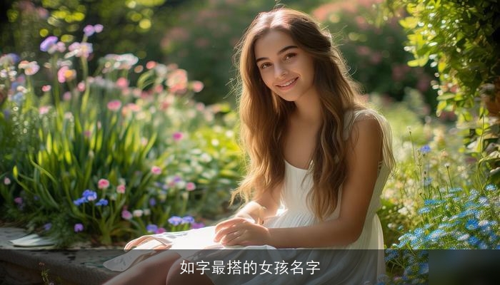 如字最搭的女孩名字