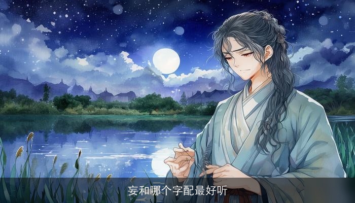 妄和哪个字配最好听