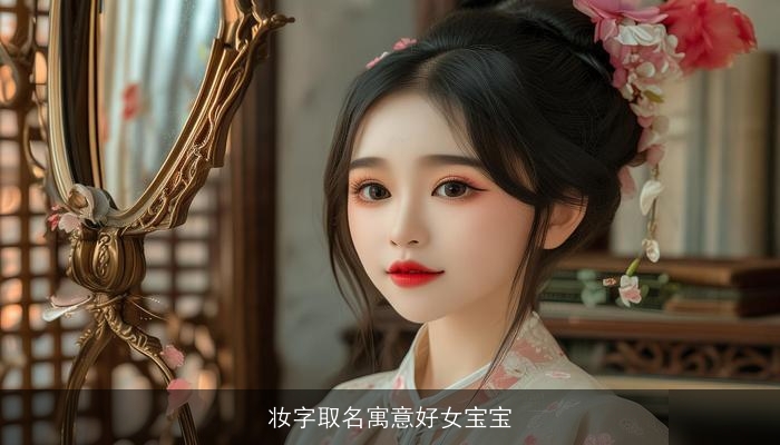 妆字取名寓意好女宝宝