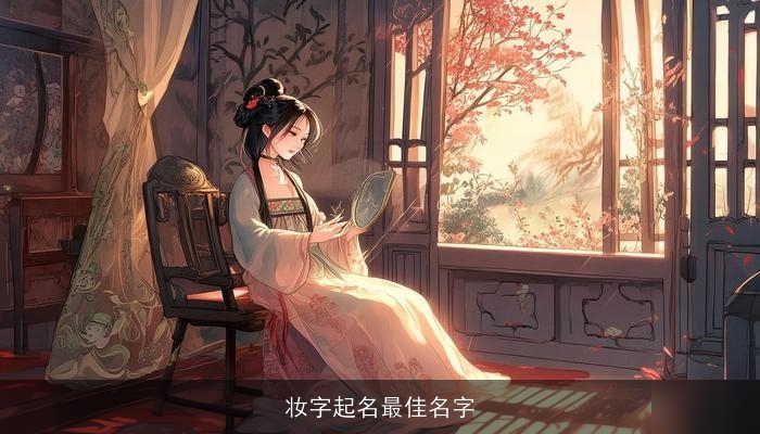 妆字起名最佳名字