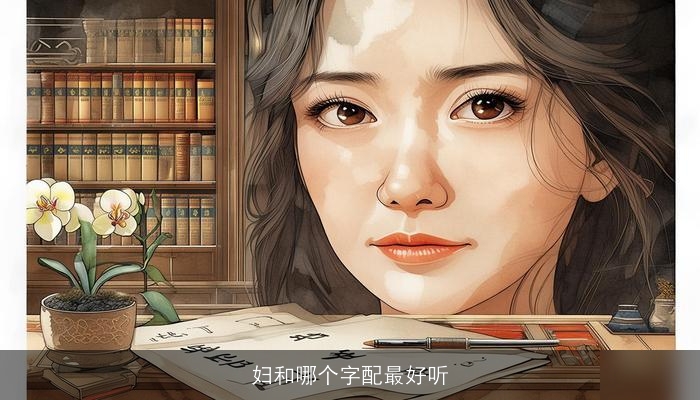 妇和哪个字配最好听