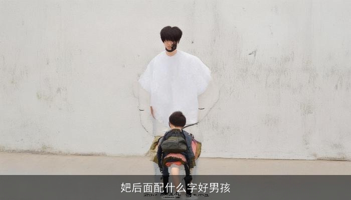妑后面配什么字好男孩
