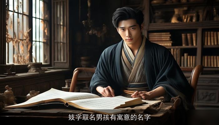 妓字取名男孩有寓意的名字
