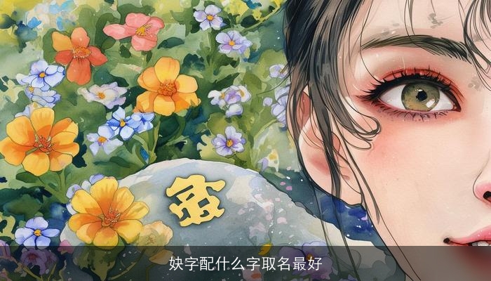 妜字配什么字取名最好