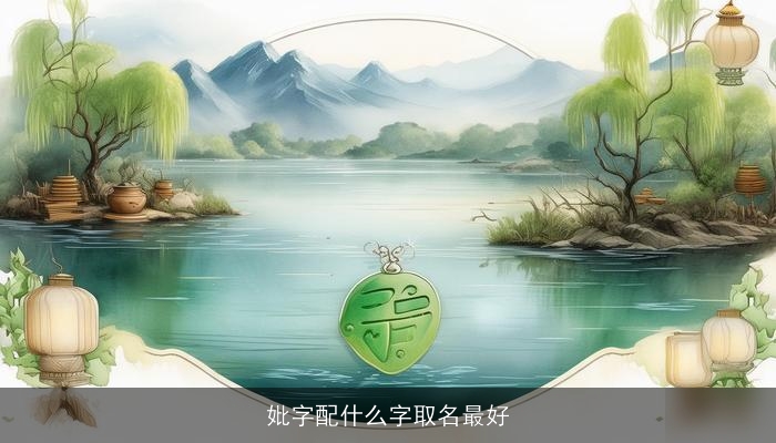 妣字配什么字取名最好