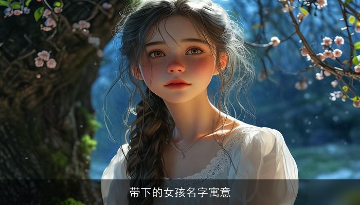 带下的女孩名字寓意