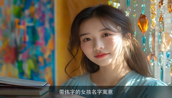带伟字的女孩名字寓意