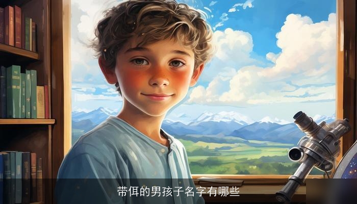 带佴的男孩子名字有哪些