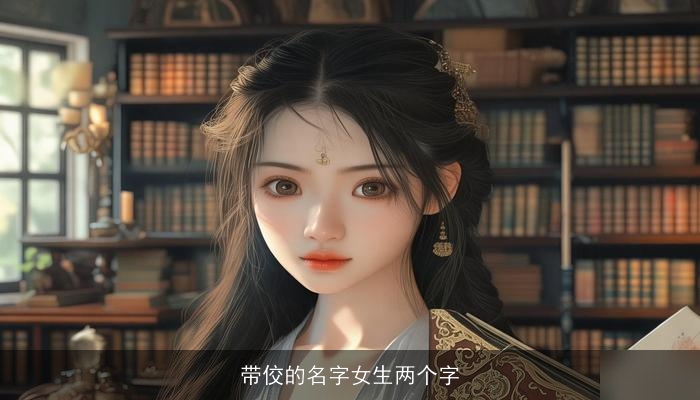 带佼的名字女生两个字