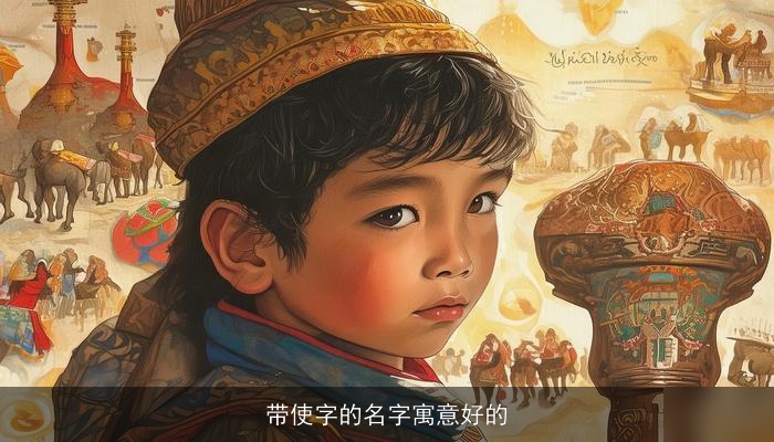 带使字的名字寓意好的