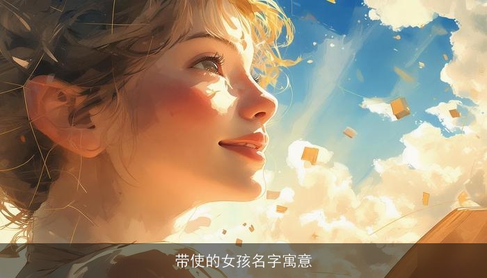 带使的女孩名字寓意