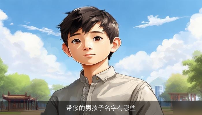 带侈的男孩子名字有哪些