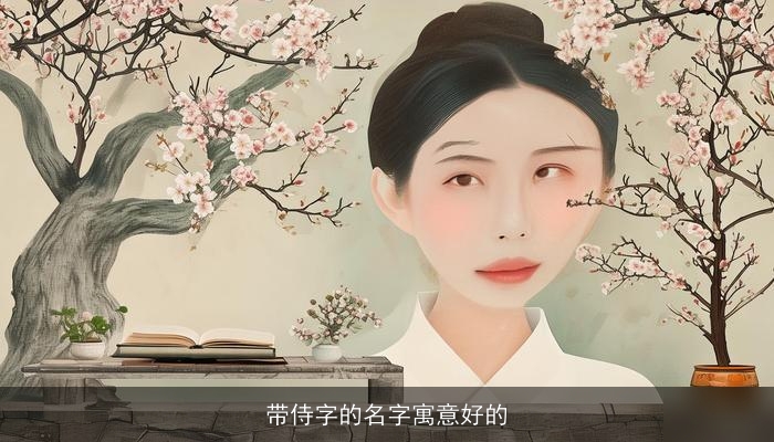 带侍字的名字寓意好的