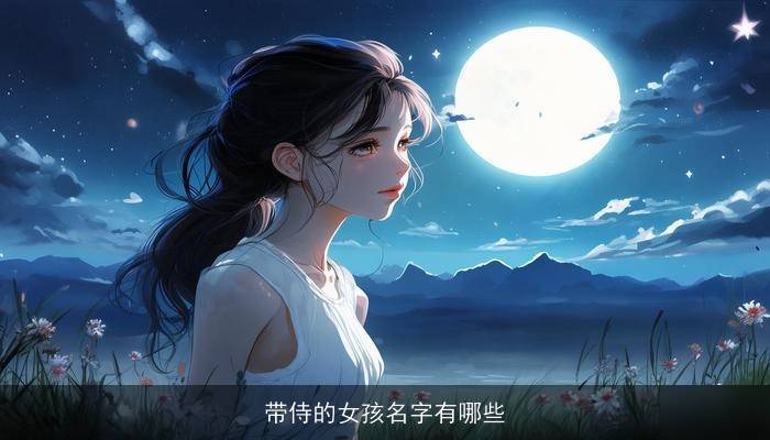带侍的女孩名字有哪些