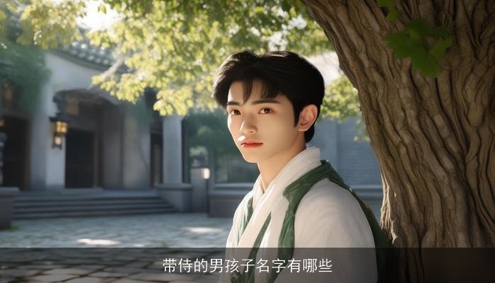 带侍的男孩子名字有哪些