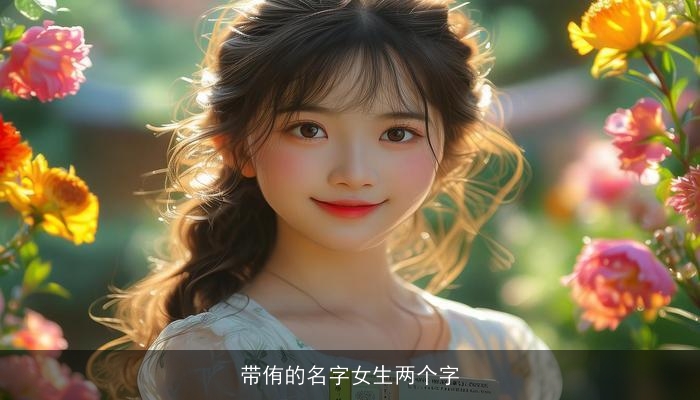 带侑的名字女生两个字